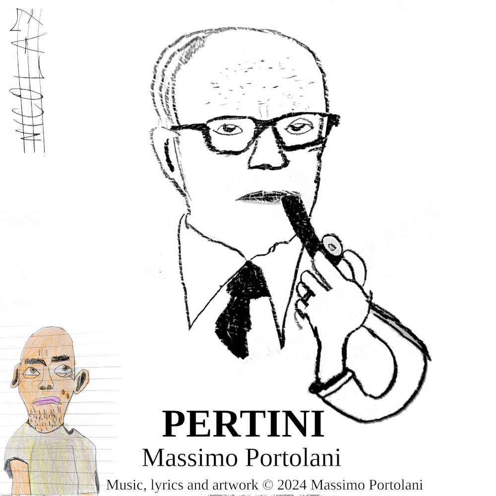 Copertina di Pertini di Massimo Portolani