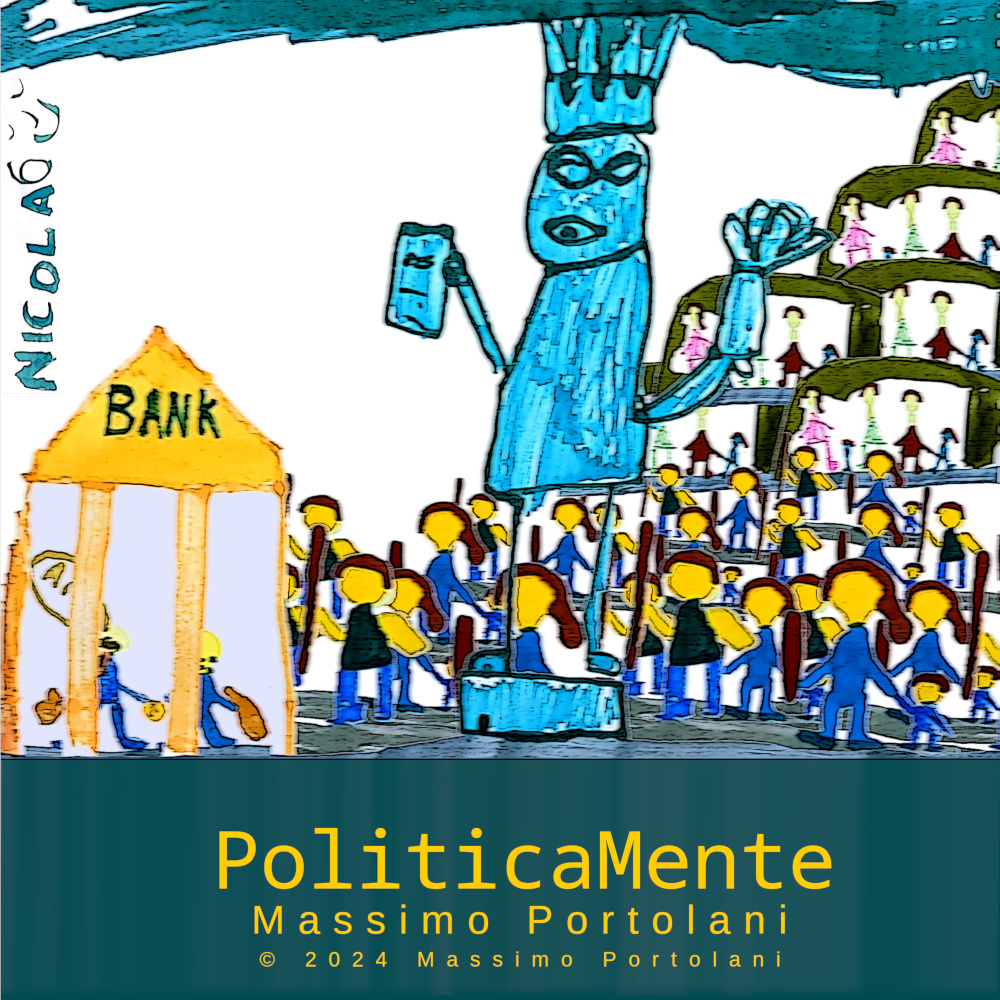 Copertina di PoliticaMente di Massimo Portolani